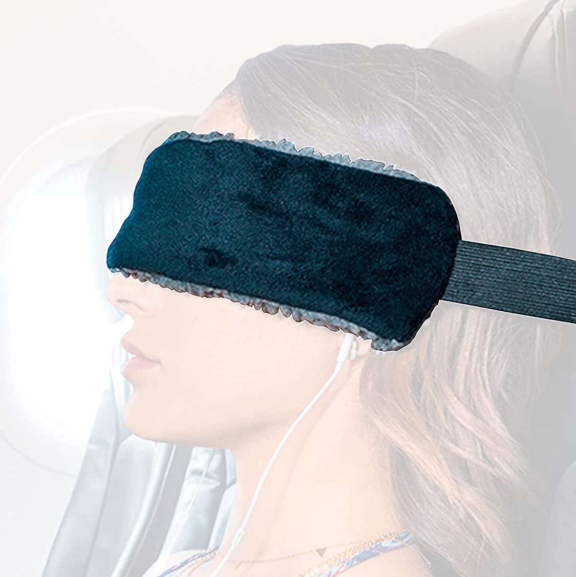 The SeatSleeper – Travel Pillow Alternative That Stops Head Bobbing – Airplane Head Straps and Car Head Support Band Great on Travel Upright – Super Comfy Head & Neck Support – Small & Compact